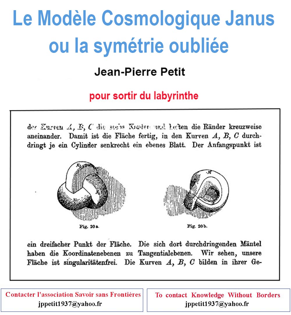 Physique
          theorique et cosmologie pas de resuktat depis 50 ans