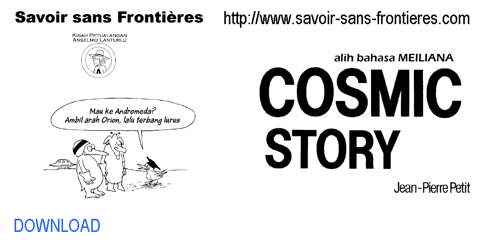 présentation cosmic story indonésien